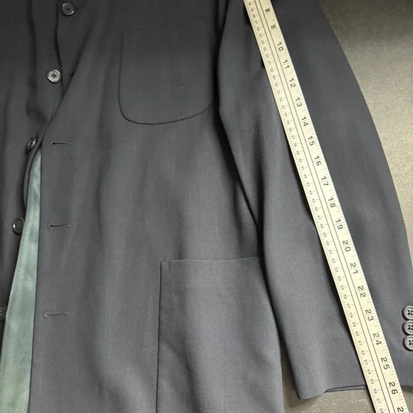 Jhane Barnes Menswear Suit‎ 42R 36 Navy Blue